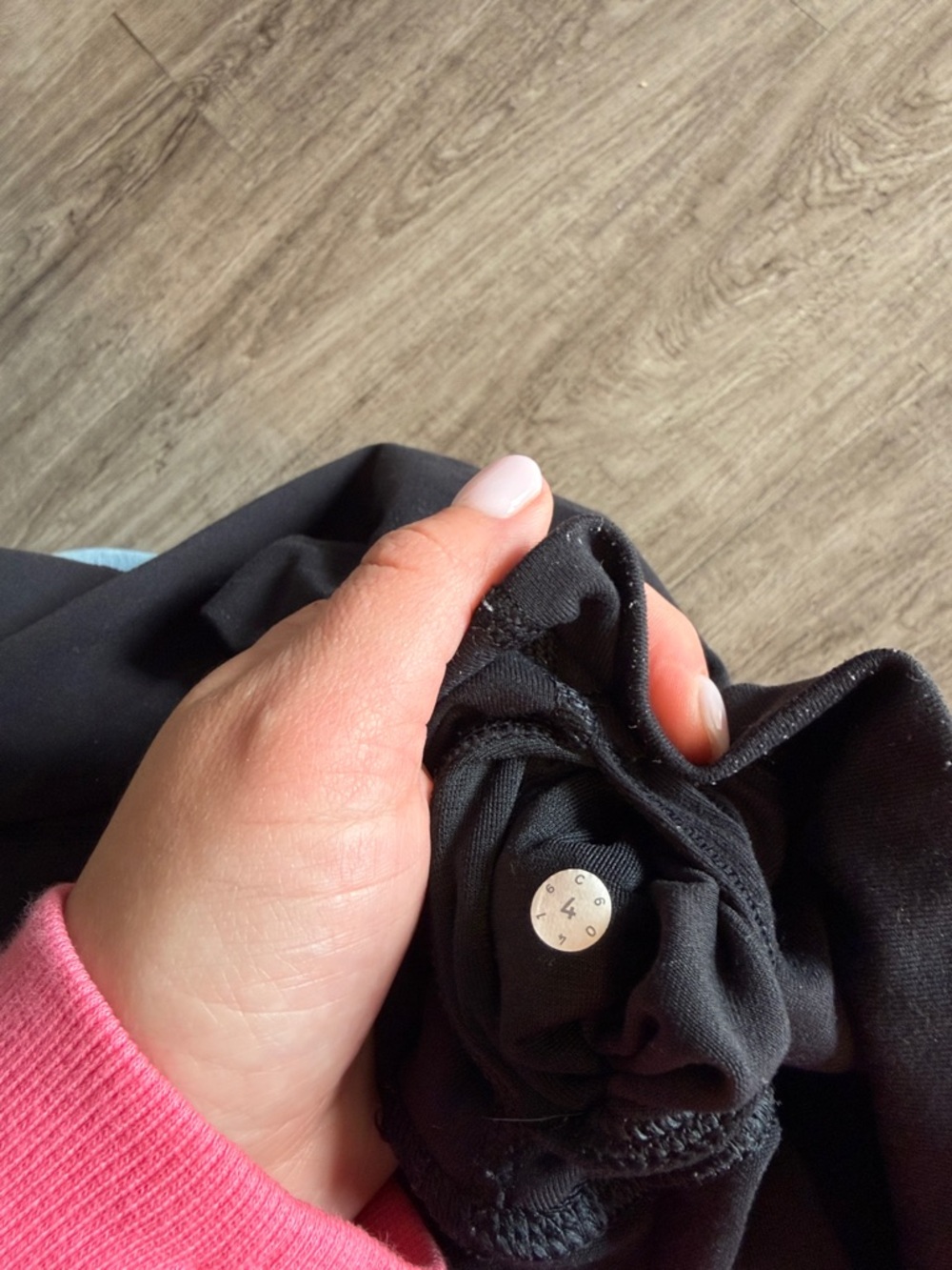 Lululemon size 4 High-Waist Black Leggings - Picture 3 of 3